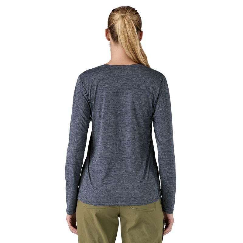 Polo-Manga-Larga-Para-Mujer-Long-Sleeved-Capilene®-Cool-Daily-Shirt-Azul-Patagonia