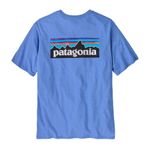 Polo-Manga-Corta-Para-Hombre-P-6-Logo-Responsibili-Tee-Azul-Patagonia