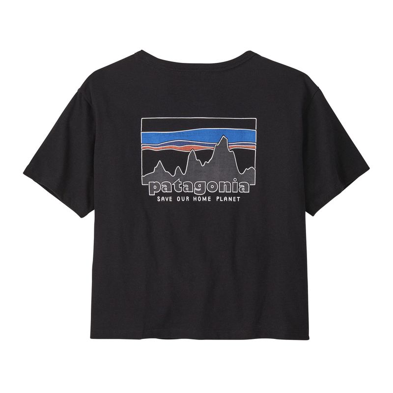 Polo-Manga-Corta-Para-Mujer-73-Skyline-Easy-Cut-Responsibili-Tee-Negro-Patagonia