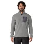 Casaca-Polar-Para-Hombre-R1-Air-Zip-Neck-Gris-Patagonia