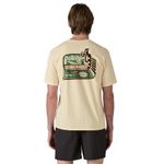 Polo-Manga-Corta-Para-Hombre-Aquatic-Action-Organic-Beige-Patagonia