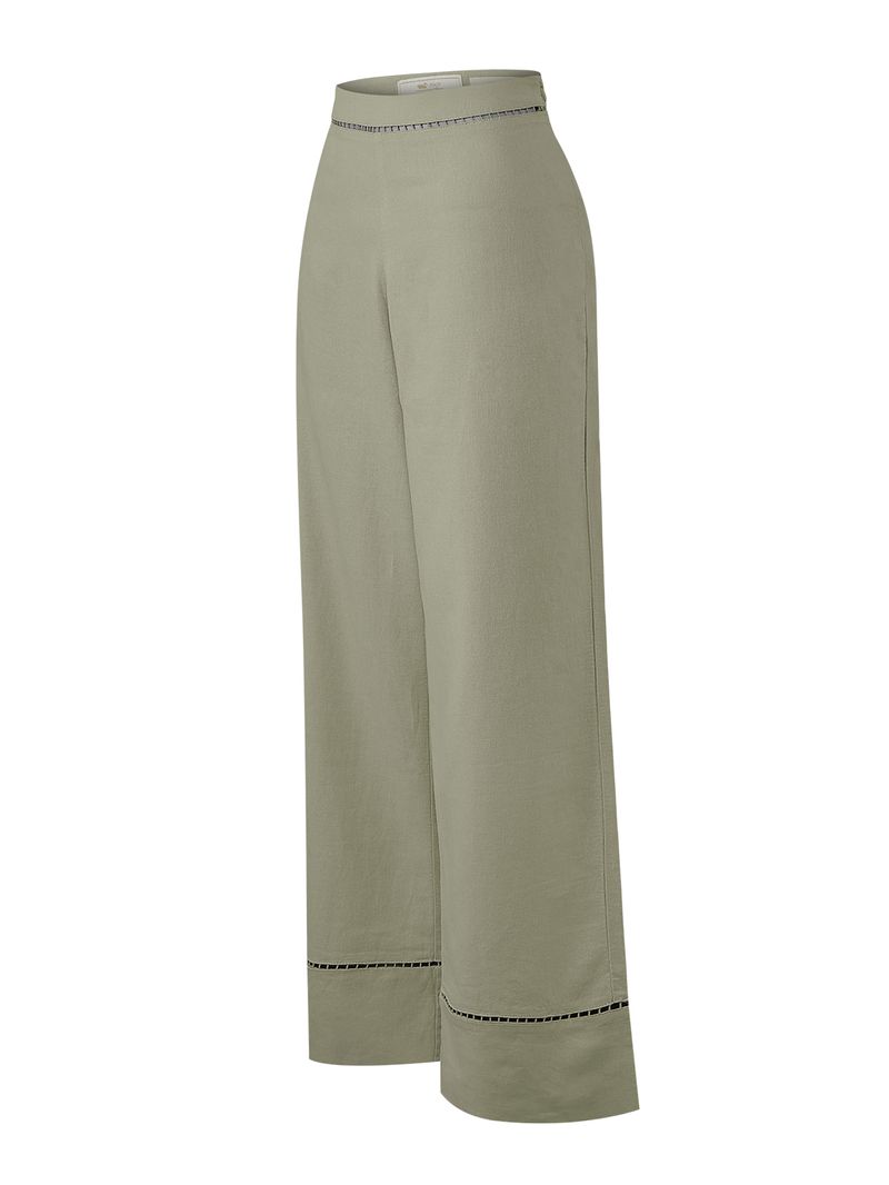 Pantalon-Lino-Organico-Para-Mujer-Mekong-Verde-Rockford