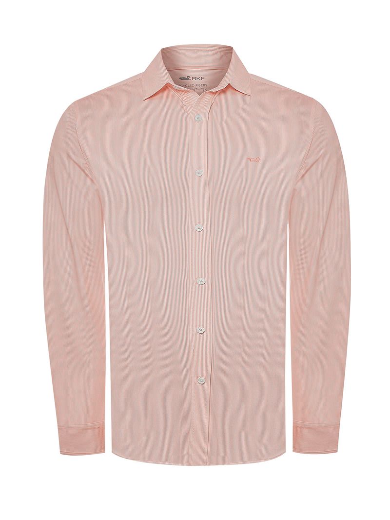 Camisa-Manga-Larga-Poliester-Reciclado-Para-Hombre-Sportstripe-Naranjo-Rockford