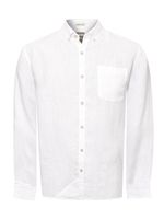 Camisa-Manga-Larga-Lino-Organico-Para-Hombre-Linentex-Blanco-Rockford