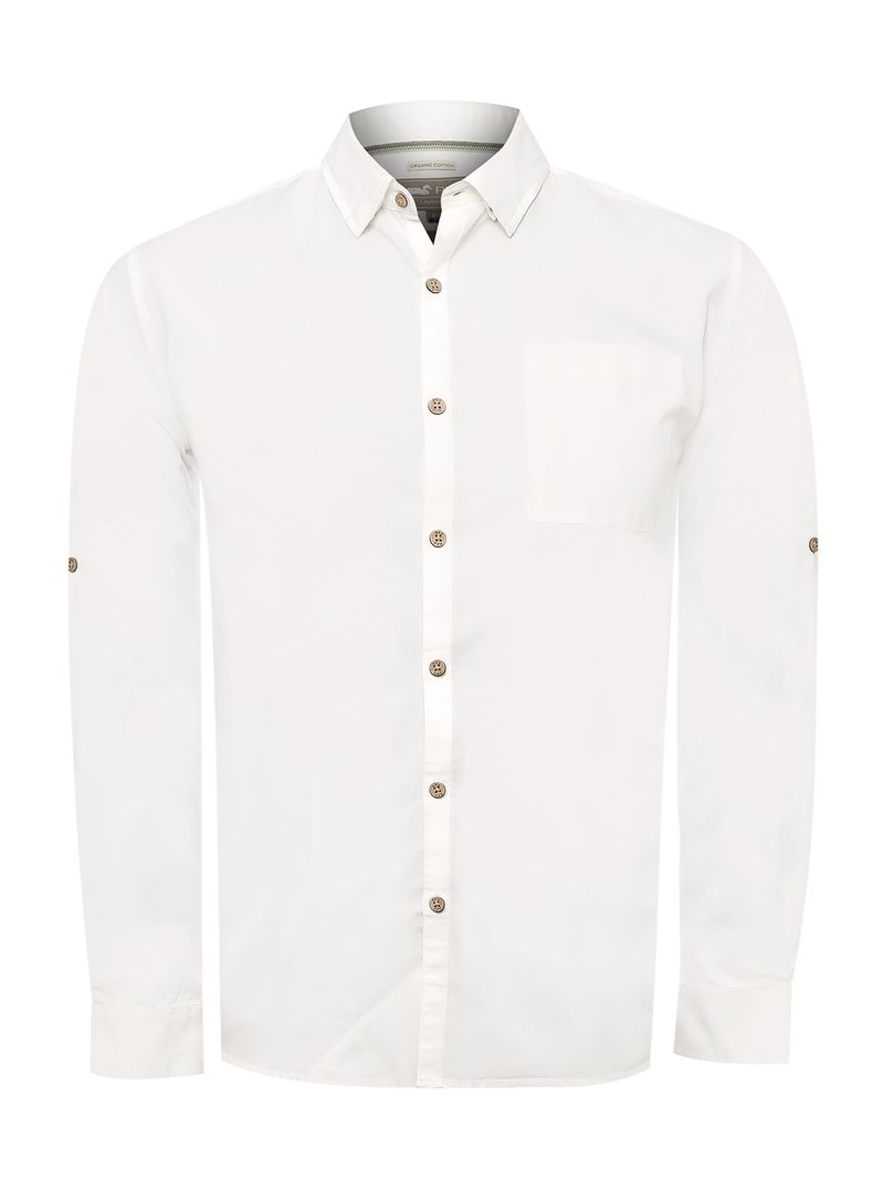 Camisa-Manga-Larga-Algodon-Organico-Para-Hombre-Galiton-Blanco-Rockford