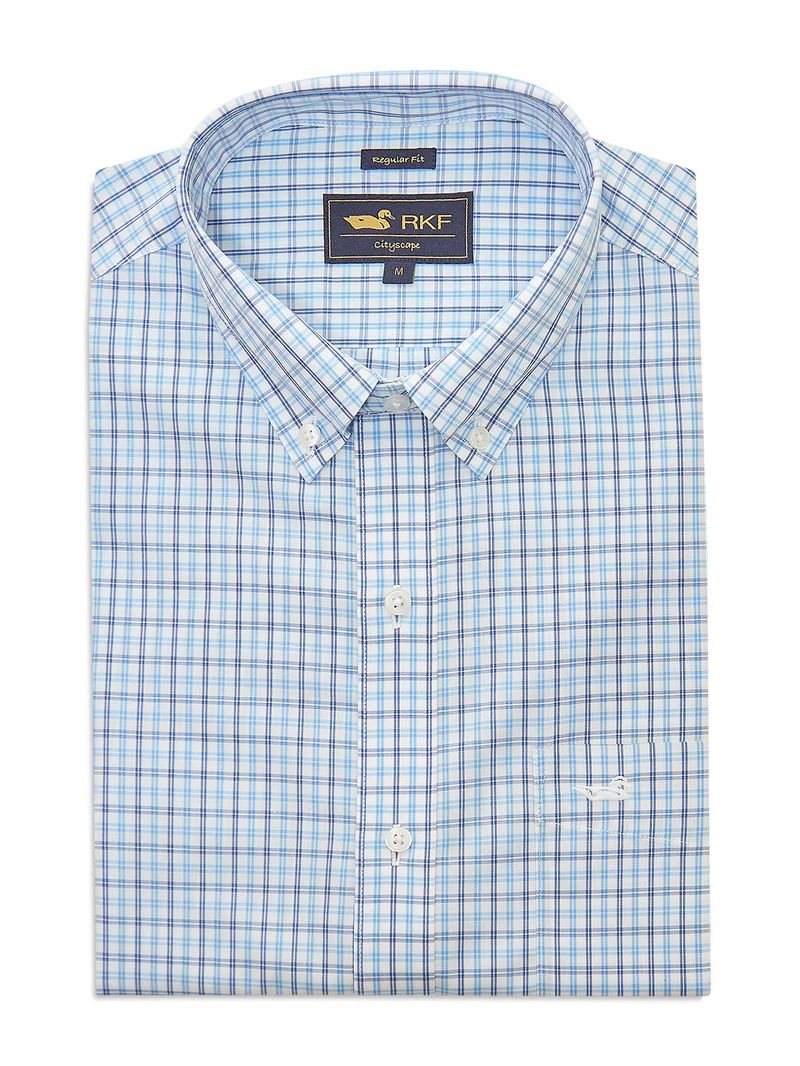 Camisa-Manga-Larga-Algodon-Para-Hombre-Wf-Pb-Azul-Rockford