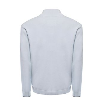 Chompa Algodón Orgánico Para Hombre Bilbao Celeste Rockford