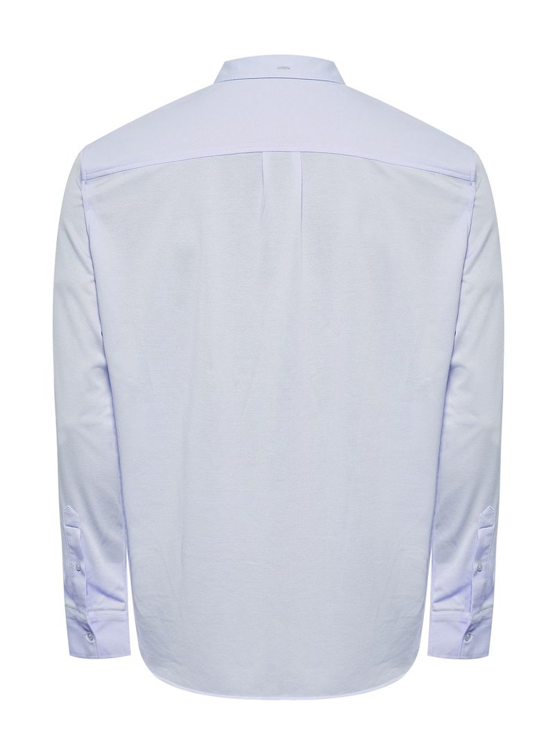 Camisa-Manga-Larga-Algodon-Para-Hombre-Jersey-Azul-Rockford