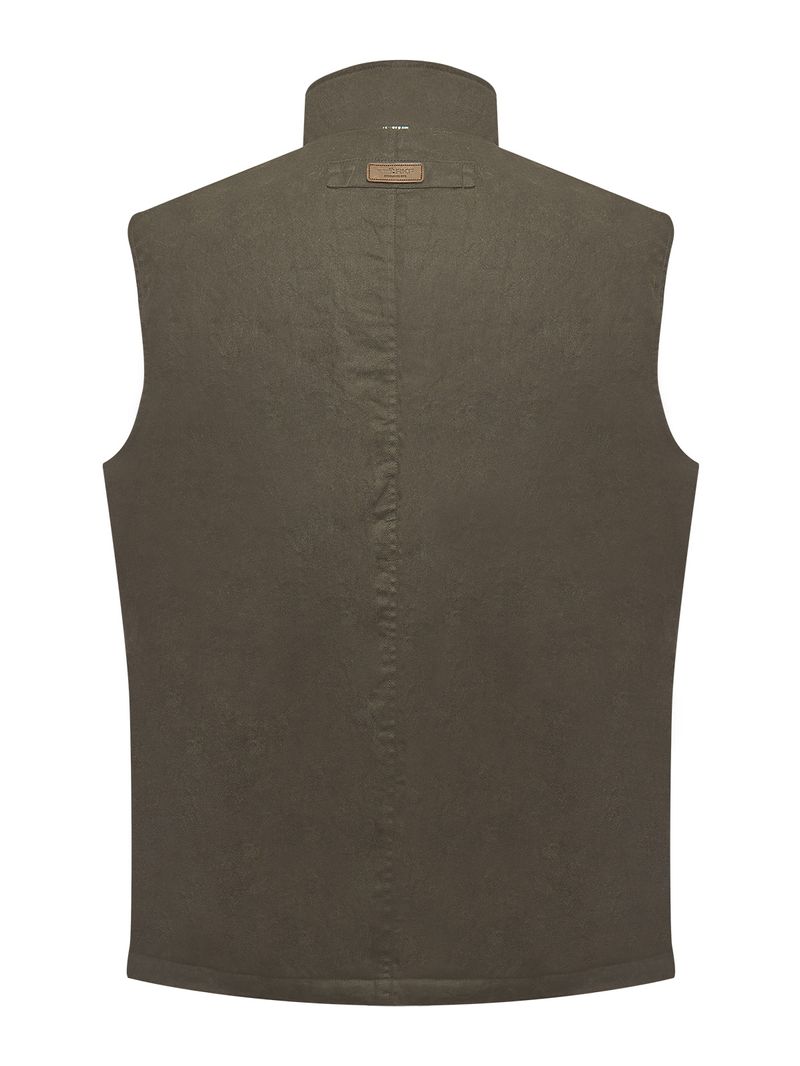 Chaleco-Algodon-Para-Hombre-Wax-Verde-Rockford