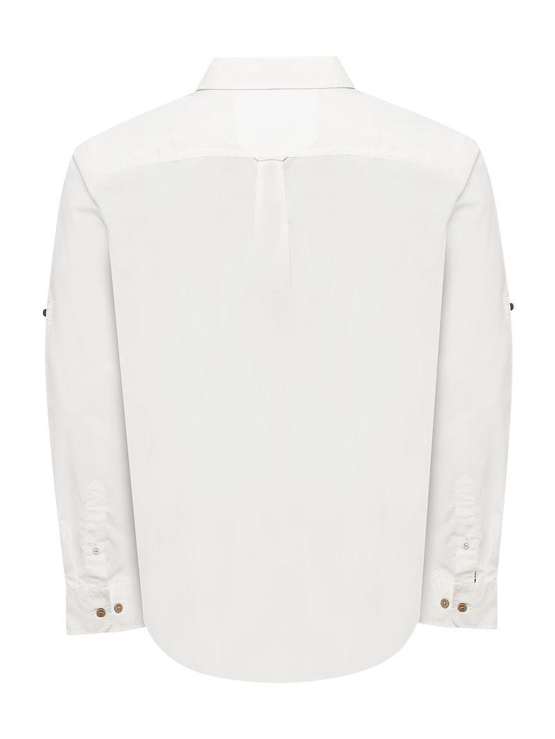 Camisa-Manga-Larga-Algodon-Organico-Para-Hombre-Galiton-Blanco-Rockford