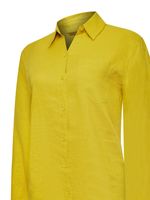 Blusa-Manga-Larga-Lino-Organico-Para-Mujer-Lirio-Amarillo-Rockford