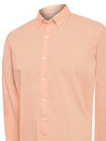 Camisa-Manga-Larga-Algodon-Organico-Para-Hombre-Soft-Naranjo-Rockford