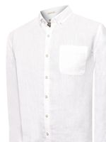 Camisa-Manga-Larga-Lino-Organico-Para-Hombre-Linentex-Blanco-Rockford