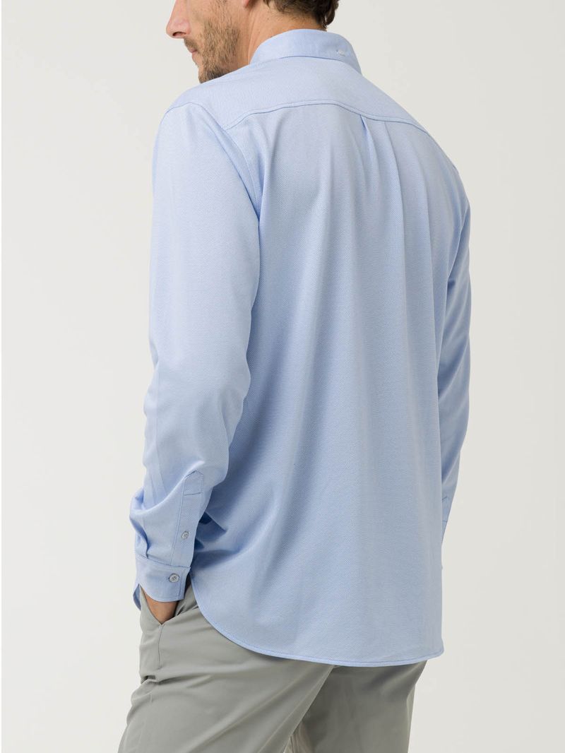 Camisa-Manga-Larga-Algodon-Para-Hombre-Jersey-Azul-Rockford