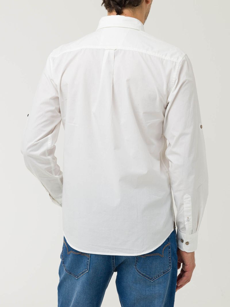 Camisa-Manga-Larga-Algodon-Organico-Para-Hombre-Galiton-Blanco-Rockford