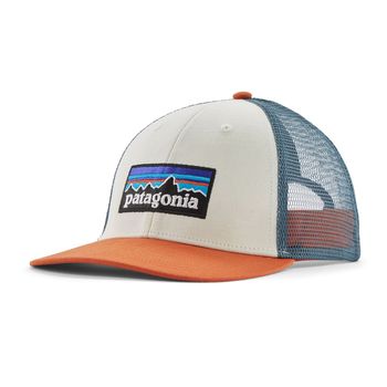 Gorro P-6 Logo Lopro Trucker Blanco Patagonia