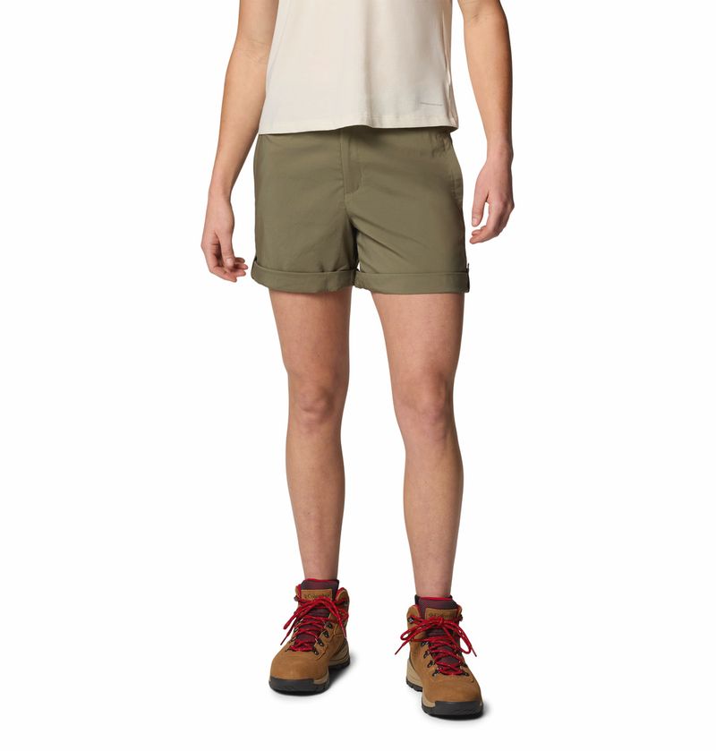 Short-Para-Mujer-Silver-Ridge™-Utility-Verde-Columbia