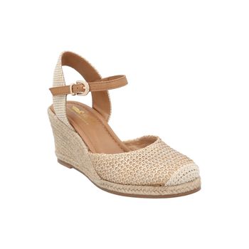 Alpargata Para Mujer Textil Dallas Marrón Rockford