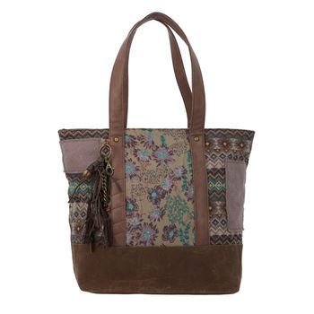 Cartera Textil/SinteticoMujer Faui Tote Café Rockford