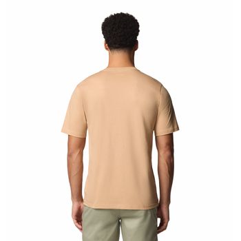 Polo Para Hombre Manga Corta CSC Basic Logo™ Marrón Vestuario