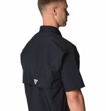 Camisa-Para-Hombre-Manga-Corta-PFG-Bahama™-II-Negra-Vestuario