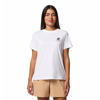 Polo Para Mujer Manga Corta Rolling Bend™ Blanco Vestuario