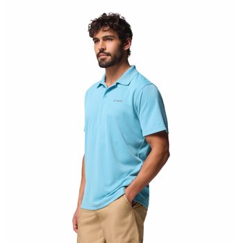 Polo Para Hombre Pique Utilizer™ Celeste Vestuario