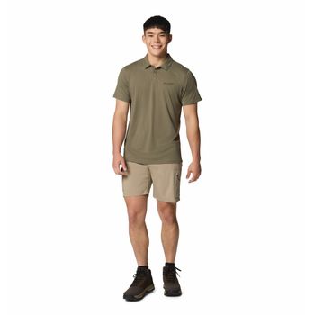 Polo Para Hombre Pique Tech Trail™ Utility Verde Vestuario